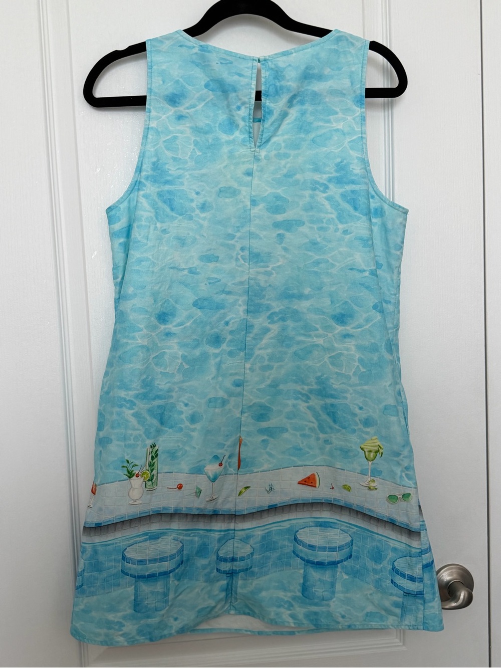 Rachel Antonoff Lola Shift Dress in Swim Up Bar/ Pool-side size Medium - Picture 4 of 6